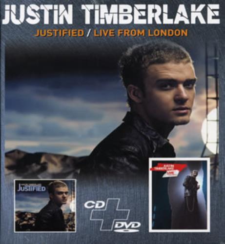 Justin Timberlake Justified / Live From London French Cd